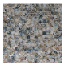Sea Shell Backsplash Glaze Pattern Mother of Pearl Mosaic Pieces